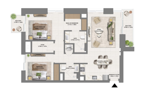 Apartment in Dubai Hills Estate, Dubai 1 bedroom, 238 sq.m. № 92407 - photo 4