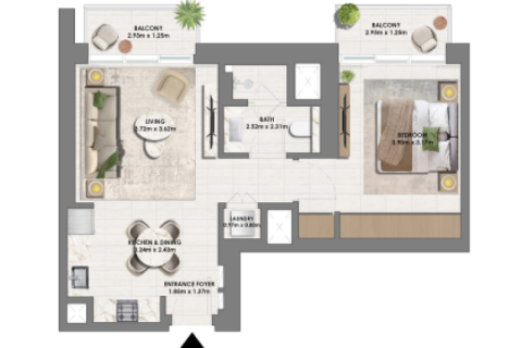 Apartment in Dubai Hills Estate, Dubai 1 bedroom, 238 sq.m. № 92407 - photo 3