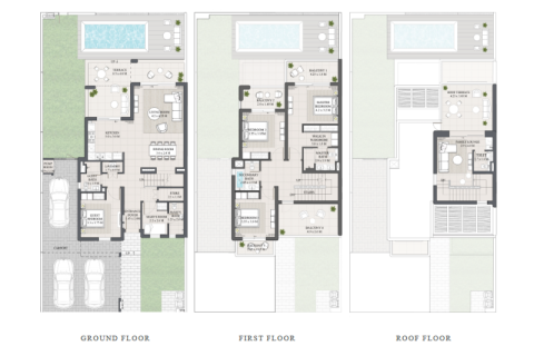 Villa in The Valley, Dubai 3 bedrooms, 318 sq.m. № 92405 - photo 13