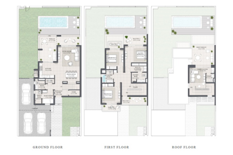 Villa in The Valley, Dubai 3 bedrooms, 318 sq.m. № 92405 - photo 11
