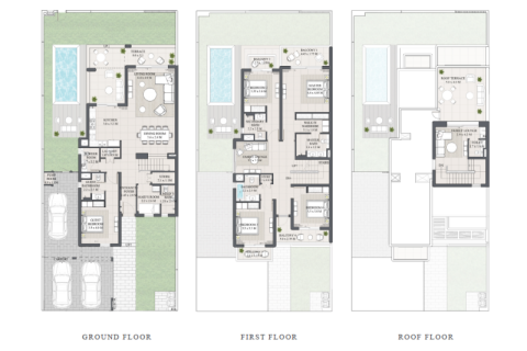 Villa in The Valley, Dubai 3 bedrooms, 318 sq.m. № 92405 - photo 15