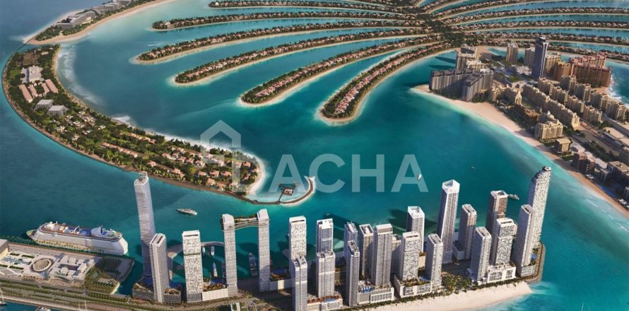 شقة في EMAAR Beachfront, Dubai Harbour, دبي 1غرف نوم, 71 م² رقم 105788
