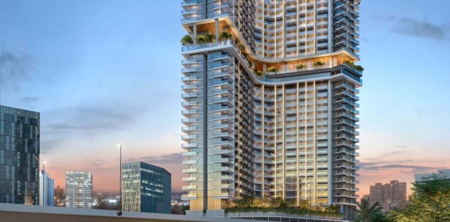 Квартира в Бизнес-Бэе, Дубай, 1 спальня, 55.5м², № 40564