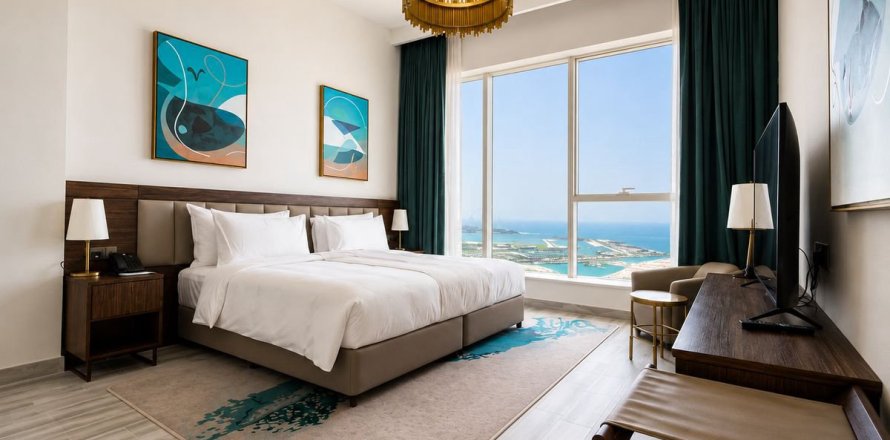 Appartement à Dubai Media City, Dubai, 2 chambres, 147.1 m², № 124211