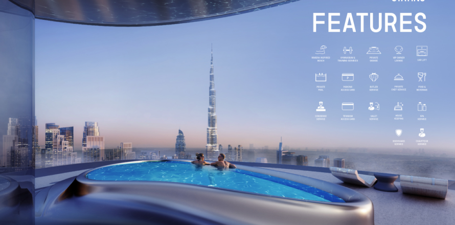 Apartment in Business Bay, Dubai 2 bedrooms, 280 sq.m. № 8381