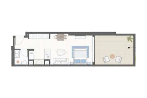 Apartment in Jumeirah Village Circle, Dubai studio, 40 sq.m. № 92277 - photo 7