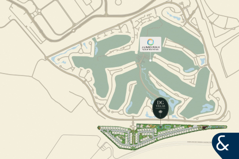 Villa à Jumeirah Golf Estates, Dubai, 4 chambres, 271 m², № 75145 - photo 17