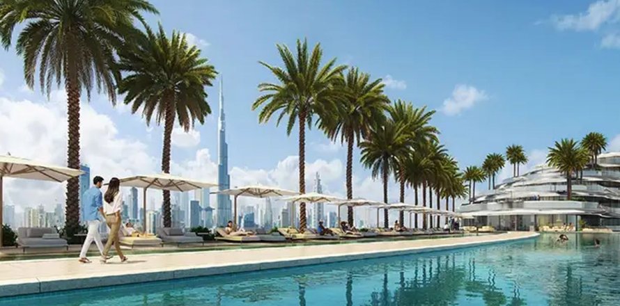 Appartement à Business Bay, Dubai, 1 chambre, 94.6 m², № 64332