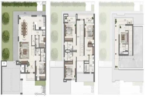 Купить виллу в The Valley, Дубай: 4 спальни, 345м², № 78153 - фото 15