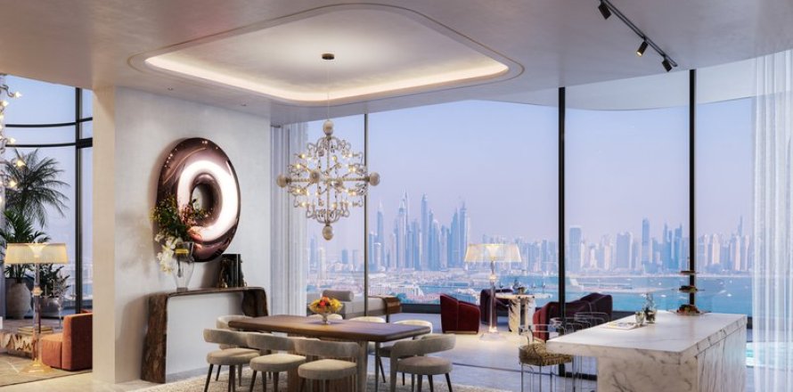 Appartement à Palm Jumeirah, Dubai, 3 chambres, 441 m², № 61042