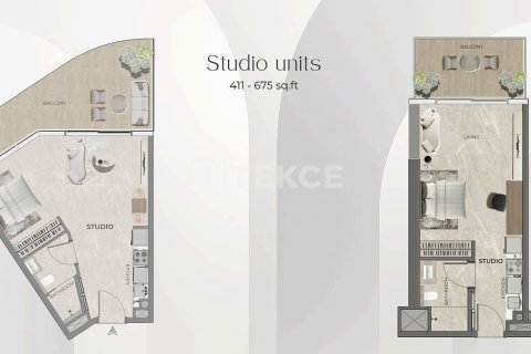 Купить квартиру в Дубае: 2 спальни, 126м², № 93027 - фото 25