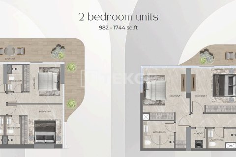 Купить квартиру в Дубае: 1 спальня, 64м², № 93026 - фото 28