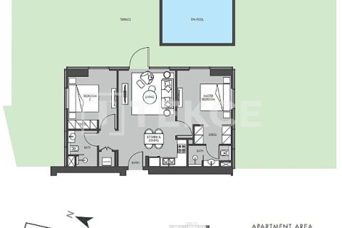 Apartment in Dubai 2 bedrooms, 206 sq.m. № 77121 - photo 17