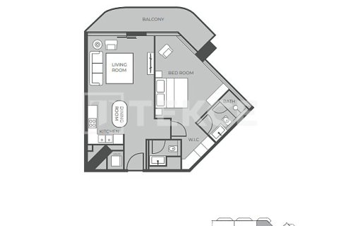 Купить квартиру в Дубае: 1 спальня, 67м², № 77117 - фото 25