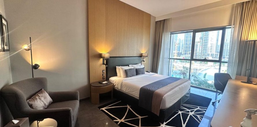 Hotel Apartamento en Business Bay, Dubai, estudio, 32.6 m², № 77114