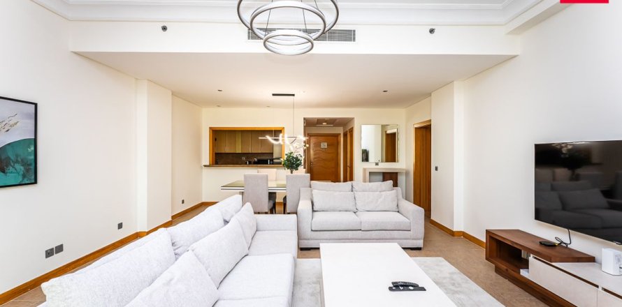 Квартира в Пальме Джумейре, Дубай, 1 спальня, 106.4м², № 8243