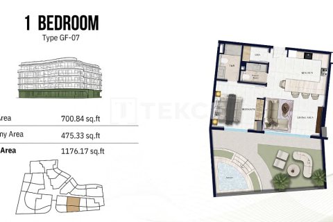 Купить квартиру в Джумейра Вилладж Серкл, Дубай: 2 спальни, 96м², № 94481 - фото 25