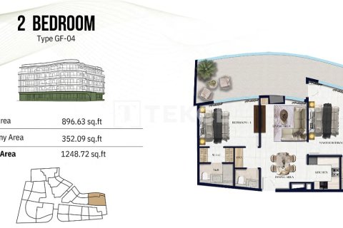 Купить квартиру в Джумейра Вилладж Серкл, Дубай: 2 спальни, 96м², № 94481 - фото 29