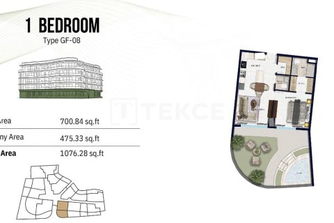 Купить квартиру в Джумейра Вилладж Серкл, Дубай: 2 спальни, 96м², № 94481 - фото 24