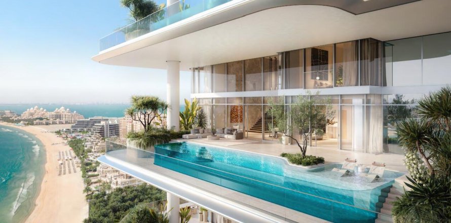 Appartement à Palm Jumeirah, Dubai, 4 chambres, 713.49 m², № 39823