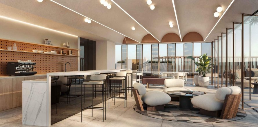 Квартира в Lume Residence в Джумейра Вилладж Серкл, Дубай, 2 спальни, 122.44м², № 31527