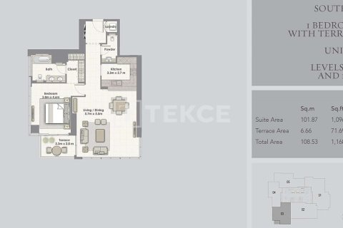 Apartamento en Dubai, 2 dormitorios, 146 m², № 112602 - foto 17