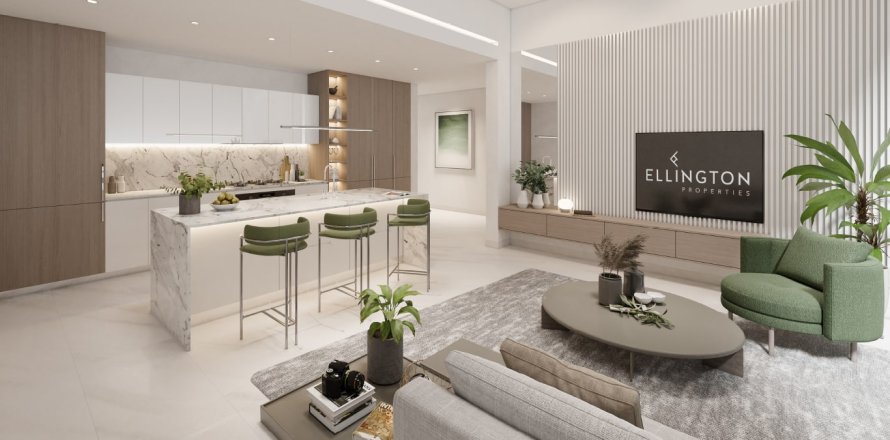 Квартира в Дубай Хилс Эстейт, Дубай, 2 спальни, 118.36м², № 1124