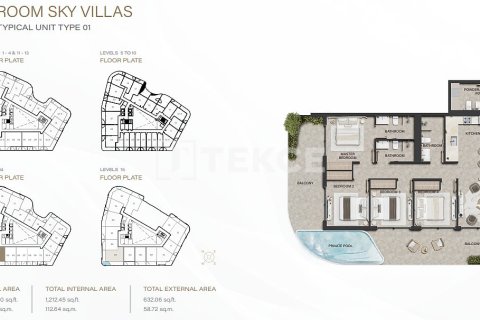 Appartement à Dubai Land, Dubai, 4 chambres, 180 m², № 99701 - photo 26