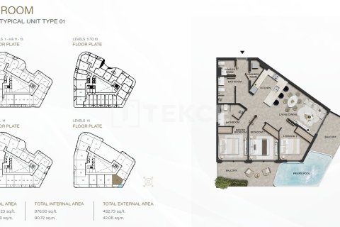 Appartement à Dubai Land, Dubai, 4 chambres, 180 m², № 99701 - photo 25