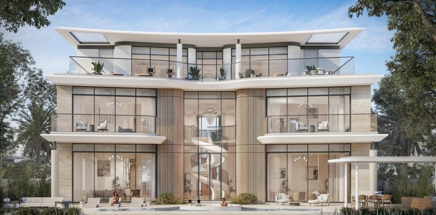 Вилла в Meydan, Дубай, 6 спален, 1054м², № 47618