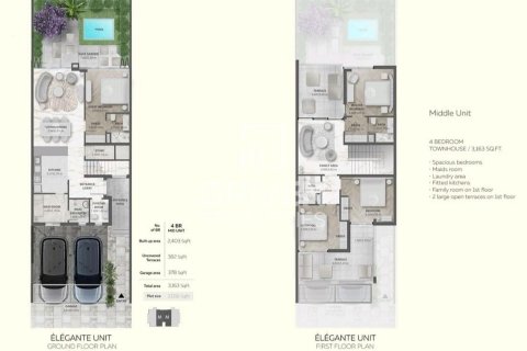 Купить таунхаус в District 11, Мохаммед Бин Рашид Сити, Дубай: 4 спальни, 187м², № 19695 - фото 12