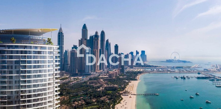 Appartement à Palm Jumeirah, Dubai, 2 chambres, 158 m², № 137975
