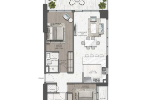 Apartment in DAMAC Hills (Akoya by DAMAC), Dubai 1 bedroom № 92637 - photo 7