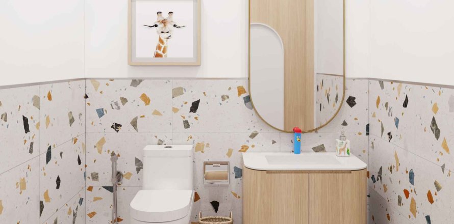 Квартира в THE PORTMAN в Джумейра Вилладж Серкл, Дубай, 2 спальни, 102.1м², № 30856