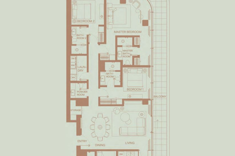 Apartment in Dubai studio, 40 sq.m. № 92489 - photo 8