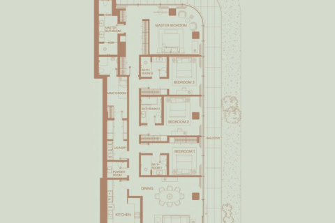 Apartment in Dubai studio, 40 sq.m. № 92489 - photo 9