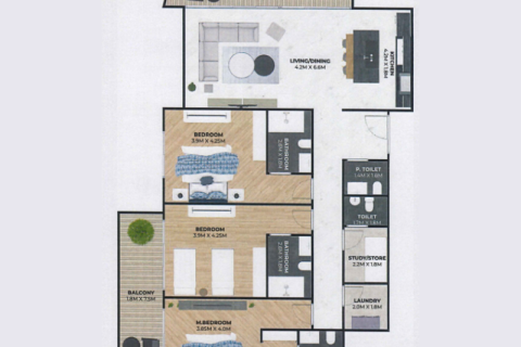 Apartment in Dubai 1 bedroom, 79 sq.m. № 92487 - photo 9