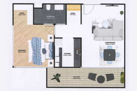 Apartment in Dubai 1 bedroom, 79 sq.m. № 92487 - photo 8