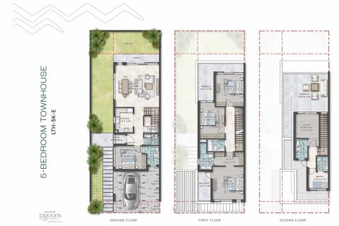 Adosado en Damac Lagoons, Dubai, 4 dormitorios, 212 m², № 103670 - foto 4