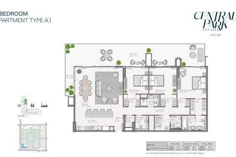 Apartment in City Walk, Dubai 2 bedrooms, 111 sq.m. № 103676 - photo 4