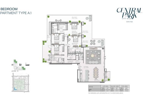 Apartment in City Walk, Dubai 2 bedrooms, 111 sq.m. № 103676 - photo 3