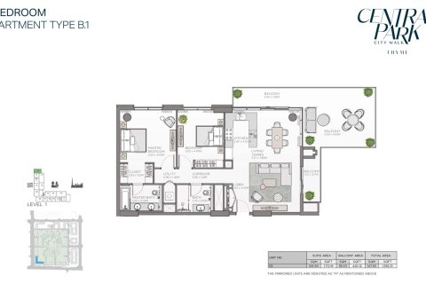 Apartment in City Walk, Dubai 2 bedrooms, 111 sq.m. № 103676 - photo 5