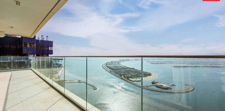 Квартира в Dubai Harbour, Дубай, 3 спальни, 198м², № 125028