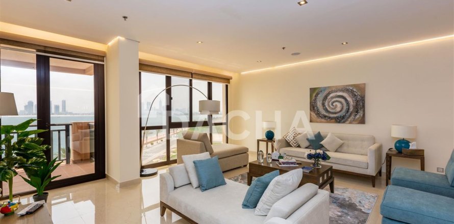 Квартира в Пальме Джумейре, Дубай, 1 спальня, 141.5м², № 6840