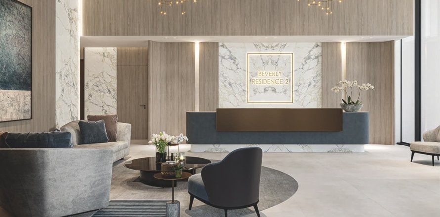 Квартира в BEVERLY RESIDENCE 2 в Джумейра Вилладж Серкл, Дубай, 1 спальня, 68.81м², № 31063