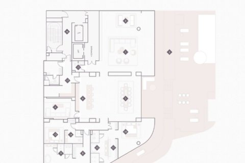 Apartamento en W RESIDENCES en Dubai, 3 dormitorios, 1005 m², № 31078 - foto 2