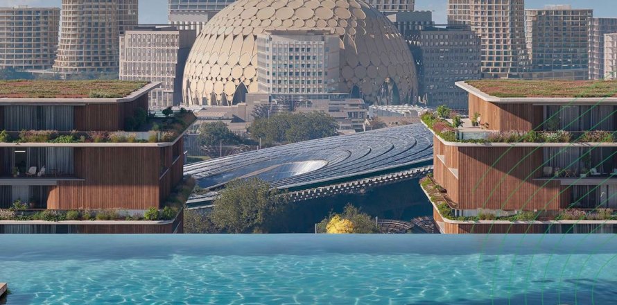 Квартира в Дубае, 4 спальни, 382.4м², № 64383