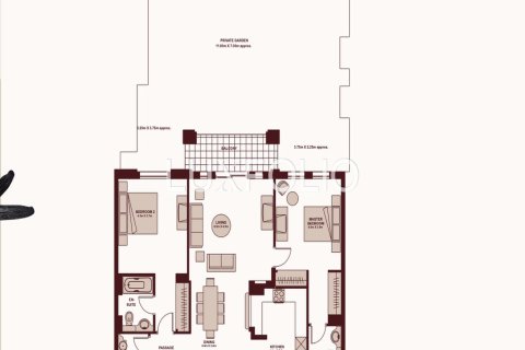 Appartement à Old Town, Dubai, 2 chambres, 120 m², № 45600 - photo 13