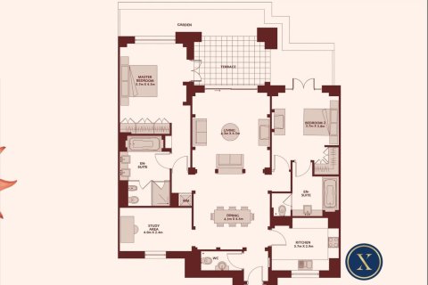 Apartamento en Downtown Dubai (Downtown Burj Dubai), Dubai, 2 dormitorios, 188 m², № 45603 - foto 13