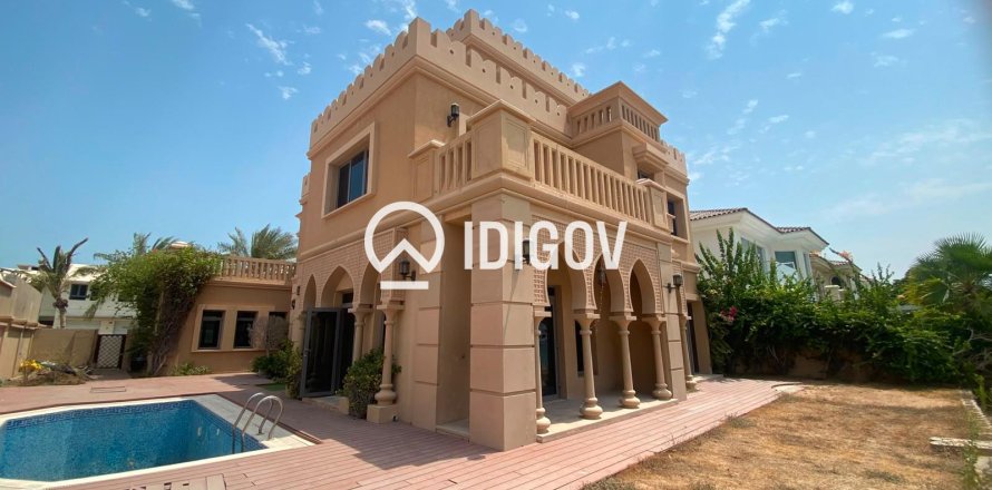 Villa à Palm Jumeirah, Dubai, 5 chambres, 727.52 m², № 121008